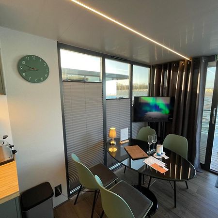 Hausboot Fjord Baltica Mit Dachterrasse In Barth Hotel Kültér fotó