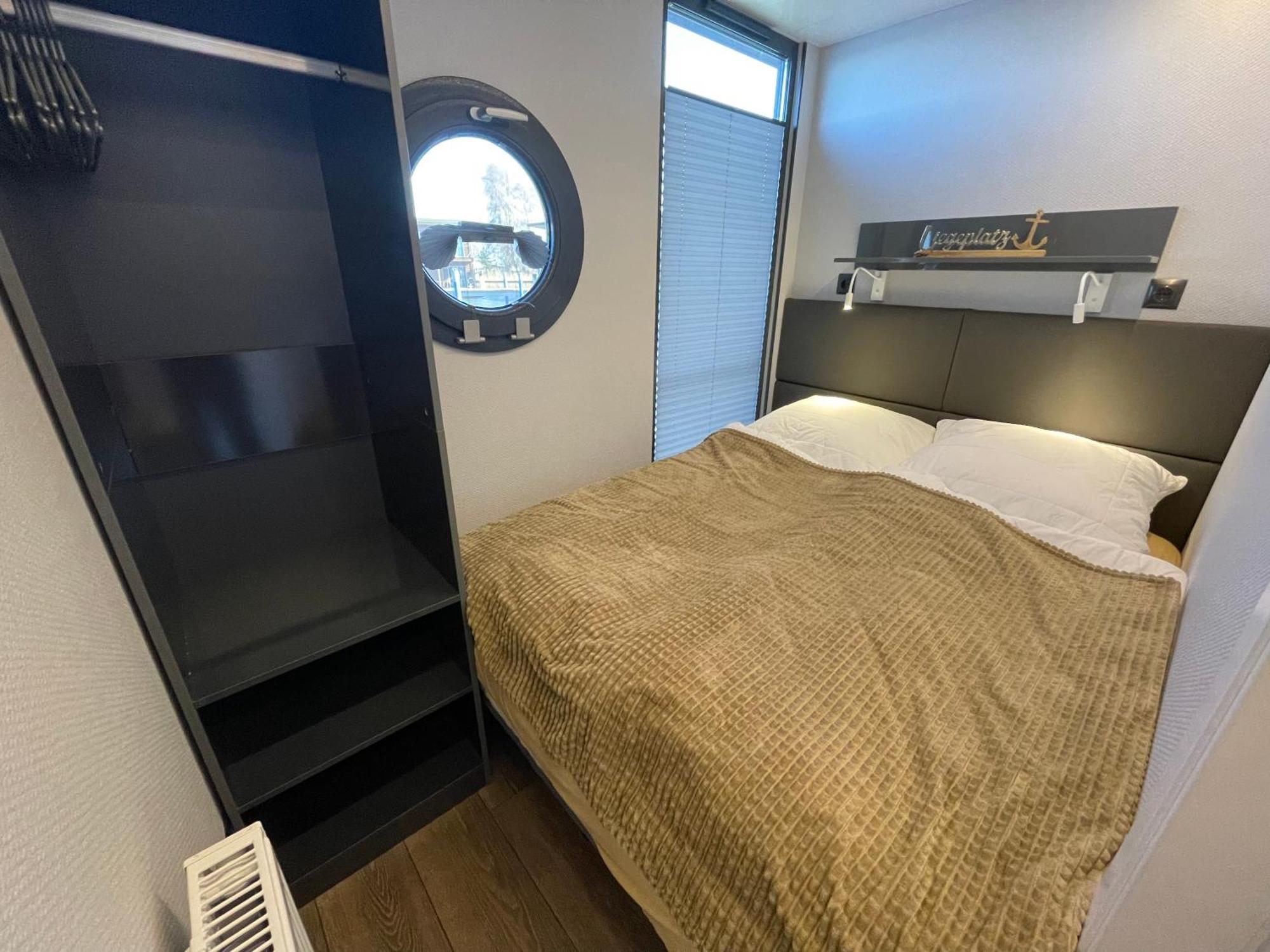 Hausboot Fjord Baltica Mit Dachterrasse In Barth Hotel Kültér fotó